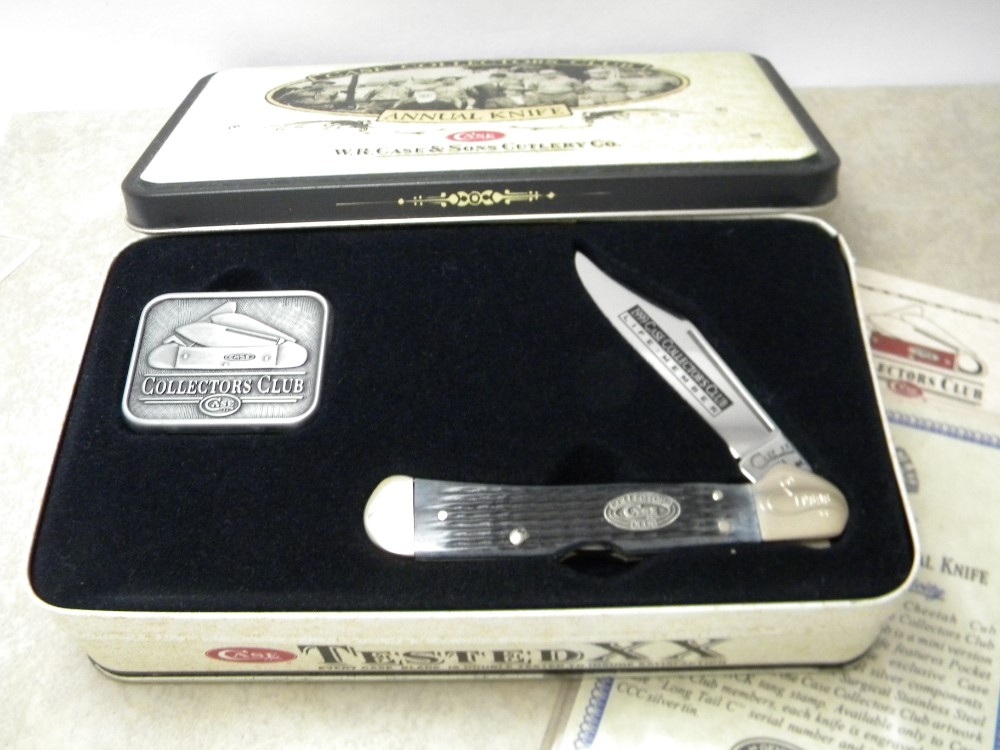 Case XX USA 1999 Case Collector's Club Bone 61549L SS Copperlock