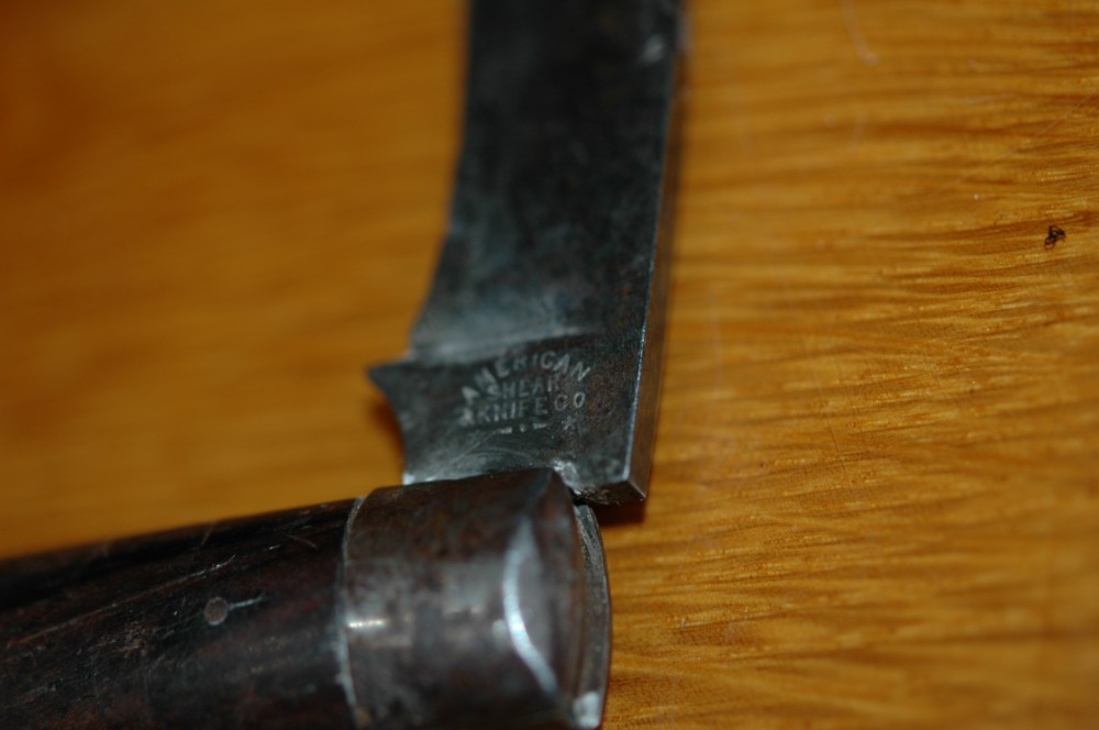 American Shear and Knife Company Folder Vintage