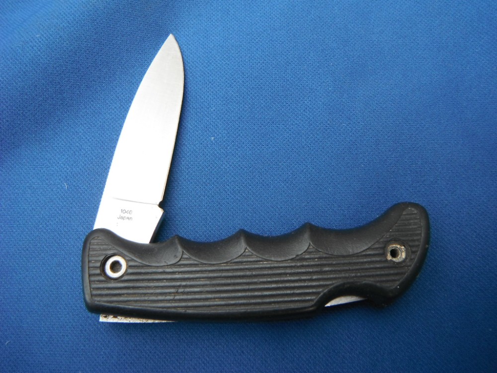 KERSHAW 1046 ELK SPRING LOCKBACK FOLDER PLAIN BLADE KNIFE MADE IN JAPAN