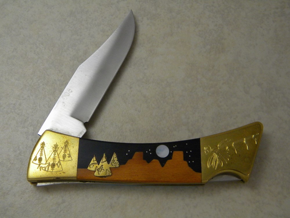 Case XX SS USA Hammerhead Buffalo Hunter 554 59L Lockback Knife in Box 1991