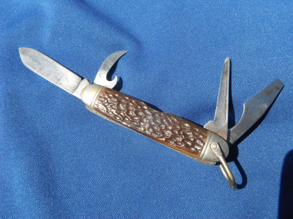 CAMILLUS New York 99 Utility / Camp / Scout / Multi Tool 4 Blade Scout