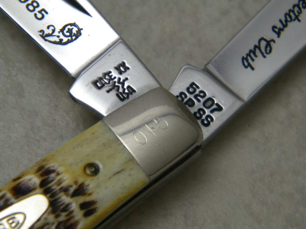 Case XX SS USA 1985 2nd Cut Stag 5207 SP SS Mini Trapper Knife