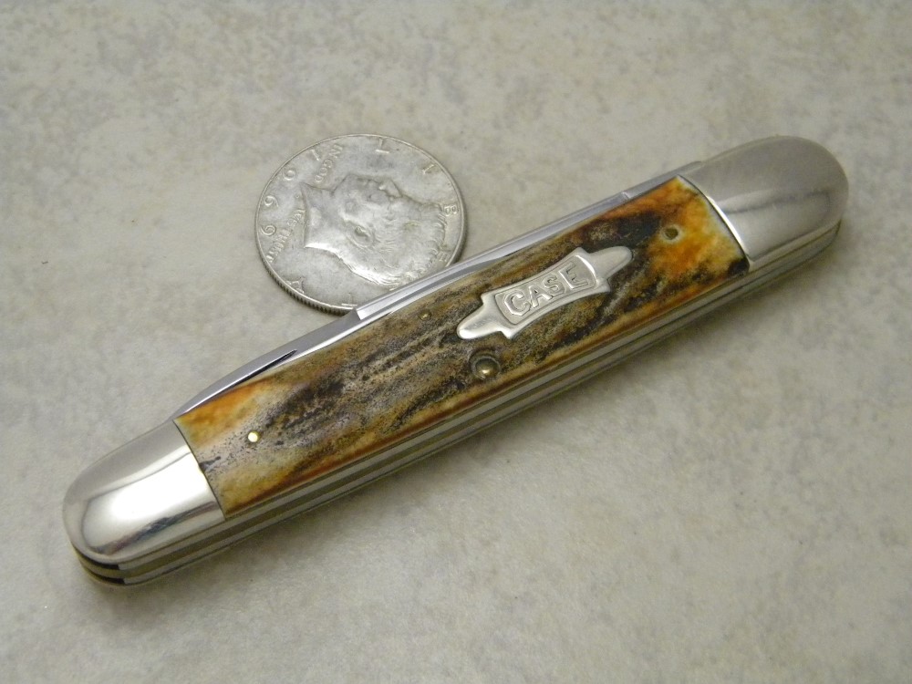 Case Brothers Bradford PA USA 1990 Genuine Stag Tested XX 53091 Large