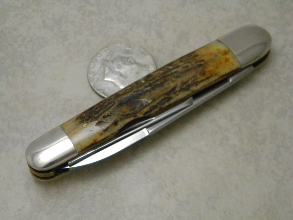 Case Brothers Bradford PA USA 1990 Genuine Stag Tested XX 53091 Large