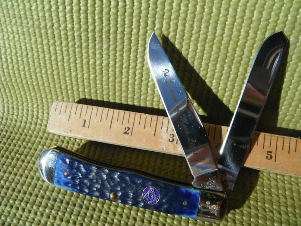 Case XX A Salute To Freemasonry Commemorative Case Trapper knife