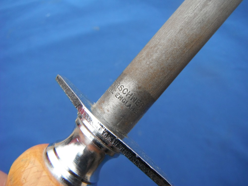 R. H. Forschner Sheffield England Sharpening Steel Chef s Butcher s Knife Sharpening Honing Steel