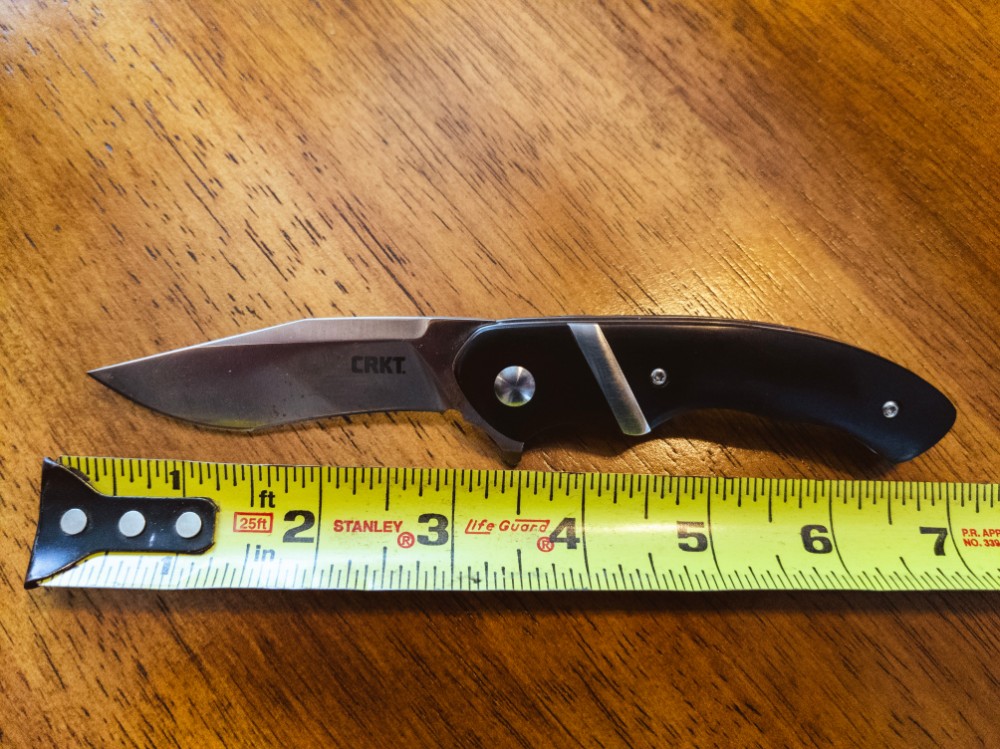 Lot of 4 folding knives. CRKT, SOG, Leatherman