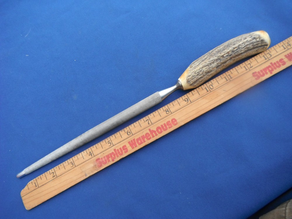 Vintage Sharpening Steel Chef's/Butcher's Knife Sharpening Honing Steel