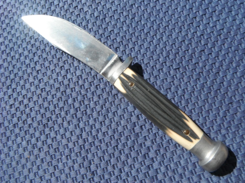 Vintage Queen Cutlery 98 Stainless Skinner Knife Fixed Blade