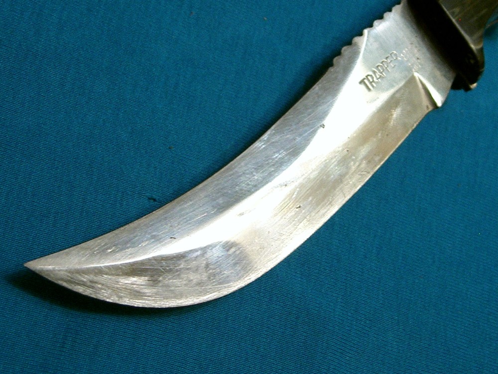 VINTAGE GCCO G.C.CO GUTTMAN TRAPPER 379 ITALY FIXED BLADE HUNTING