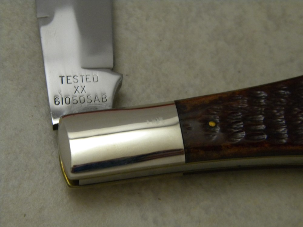 Case Classic 1990 Dark Brown Bone Bomb Shield 61050 SAB Coke Bottle