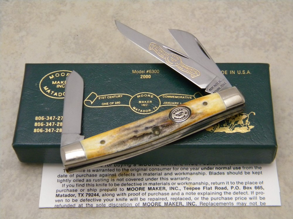 Moore Maker, Inc. Matador, TX USA (Queen Cutlery) 21st Century Comm