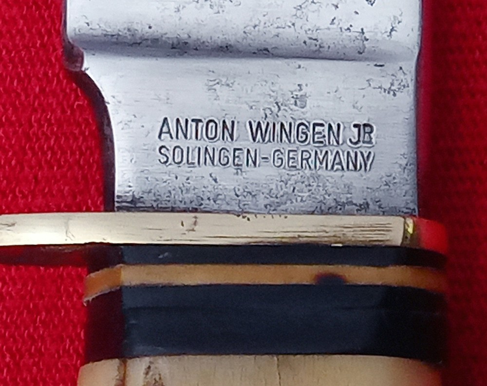 Othello fixed blade by Anton Wingen Jr