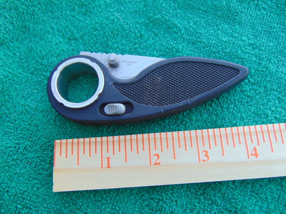 Vintage Gerber USA Remix Folding Tactical Knife. Serrated Edge Knife