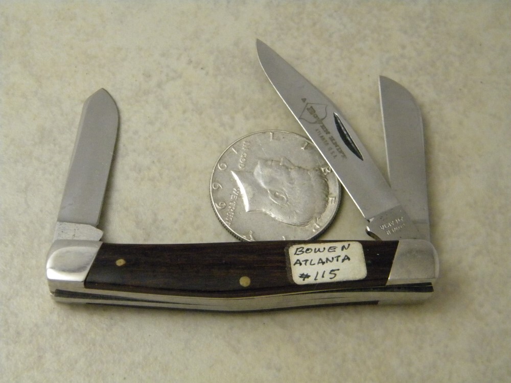 2025年最新海外 A Knife Stockman Wood Small USA Atlanta Knife Bowen その他