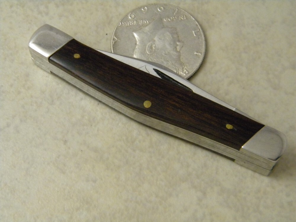 女性が喜ぶ♪ A Bowen Knife Atlanta USA Small Wood Stockman Knife その他
