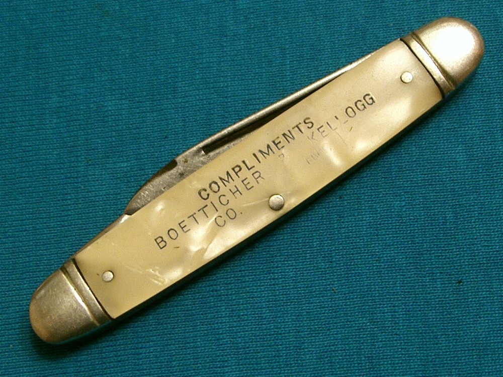 Vintage Boker Usa 8465 Senator Folding Pocket Equal End Pen Jack Knife Vintage Boker Usa 8465 Senator Folding Pocket Equal End Pen Jack Knife