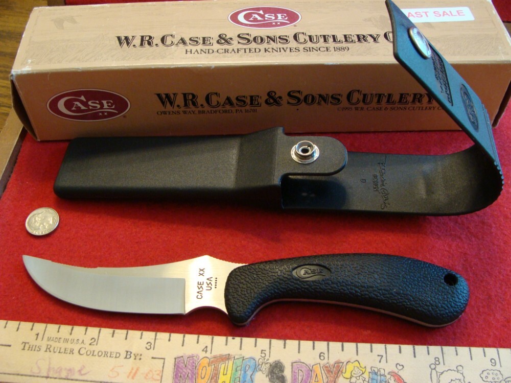 Case XX "Ridgeback Hunter" Fixed Blade Knife. 'Blackie Collins Design' 1985