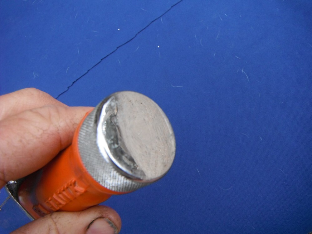 Aqua Lung US Divers Sea Hawk Scuba Dive Diving Knife w/Scabbard Made in