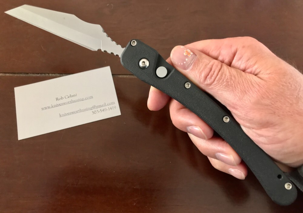 Dalton Combat Tactical Razor (CTR) Proto Switchblade Knife, Rob Dalton