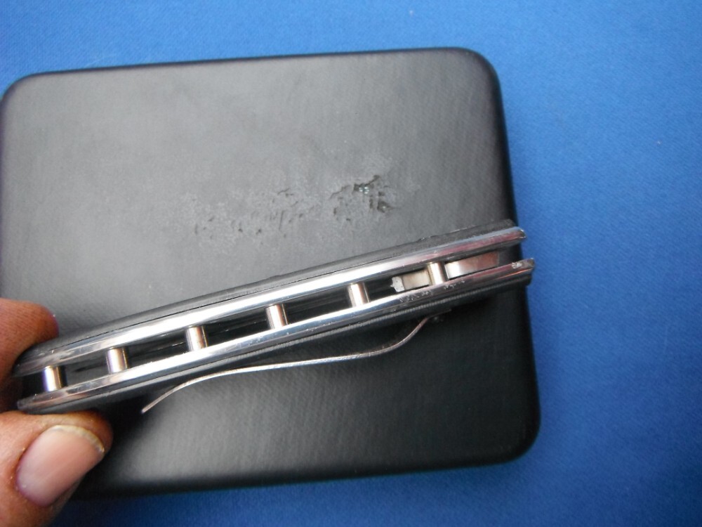 Shriner AAONMS Masonic Folding Knife Smith & Wesson Cutting Horse Knife