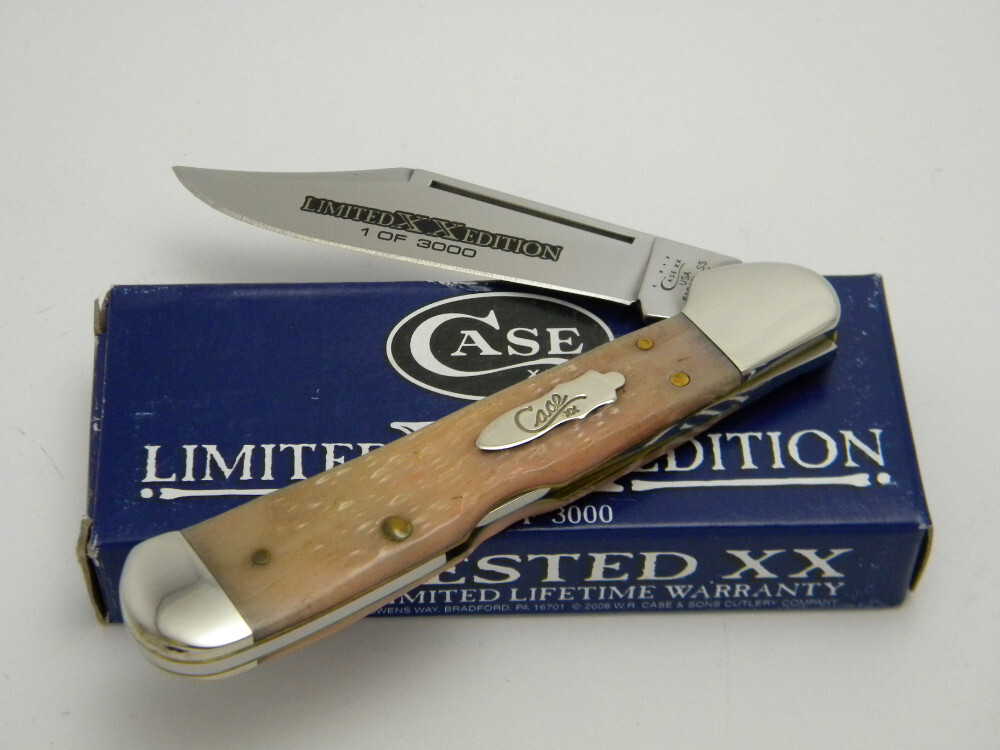 Case XX USA 2011 61549L Watermelon Bone Limited Edition Copperlock
