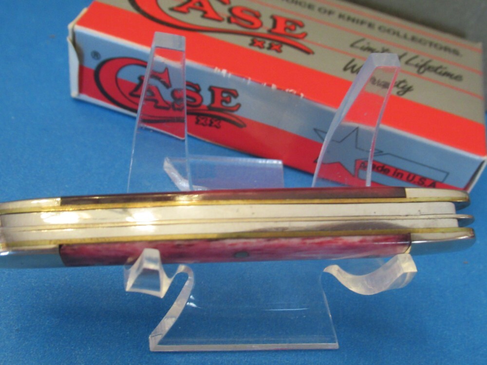 Case XX 1979 Smooth Rose Bone Pen Pattern # SR62027