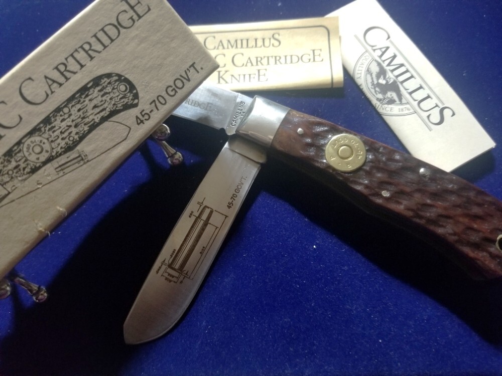 最大80％OFF - 『在庫ロス売買マーケット』 CM 45-70 Cartridge Classic Camillus 4570 CCC-1 Knife Gov't その他