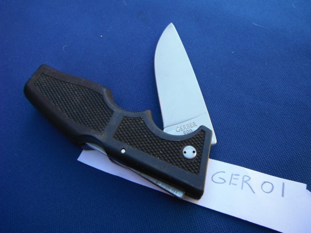 Vintage GERBER U.S.A. 600 Magnum Lockback pocket Knife, U.S.A. Portland