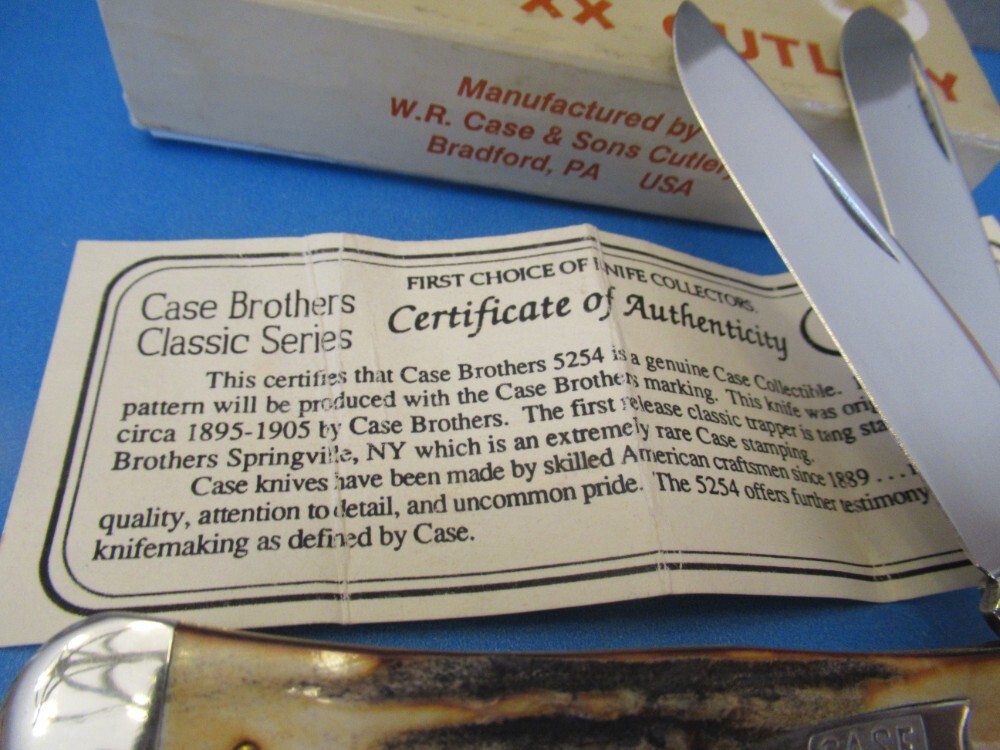 Case Classic 1992 Stag Trapper Pattern # 5254