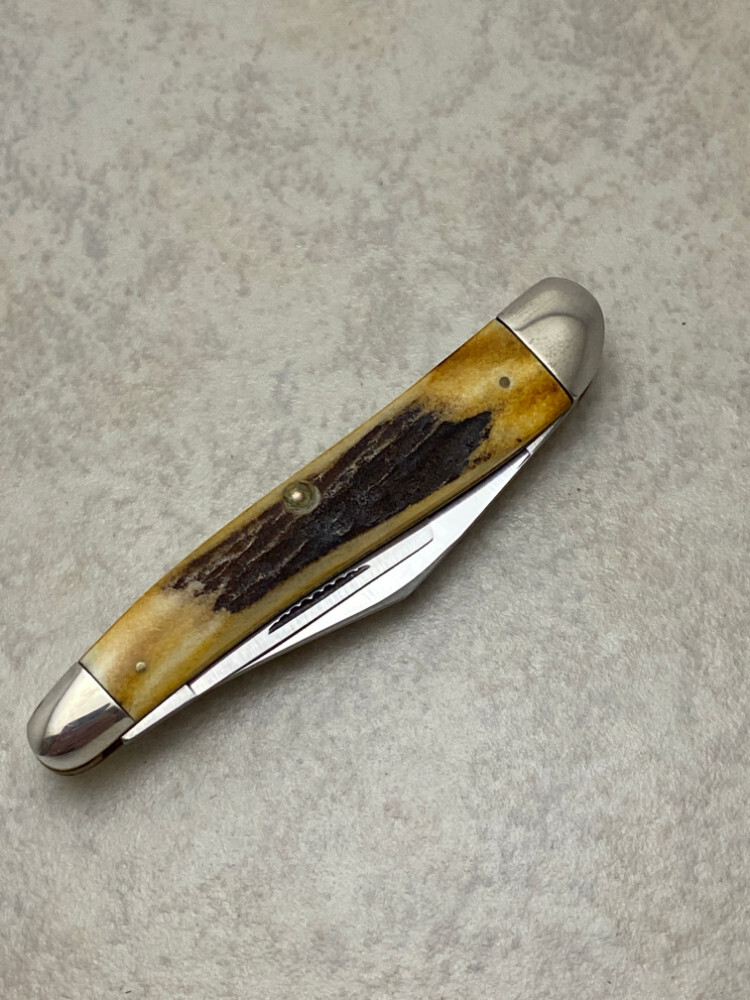 Cripple Creek USA 86 Stag Hawkeye Knife Collector's Club 1 of 100 First