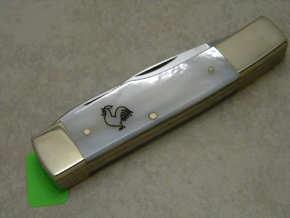 Fightn Rooster Solingen Germany Pearl 1981 Intl' 1 of 600 Gunstock Jack
