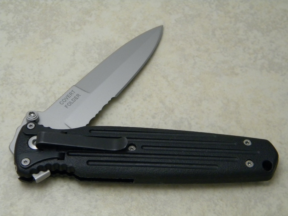 Gerber USA Applegate Fairbairn ATS-34 Covert Folder Double Gerber USA Applegate Fairbairn ATS-34 Covert Folder Double