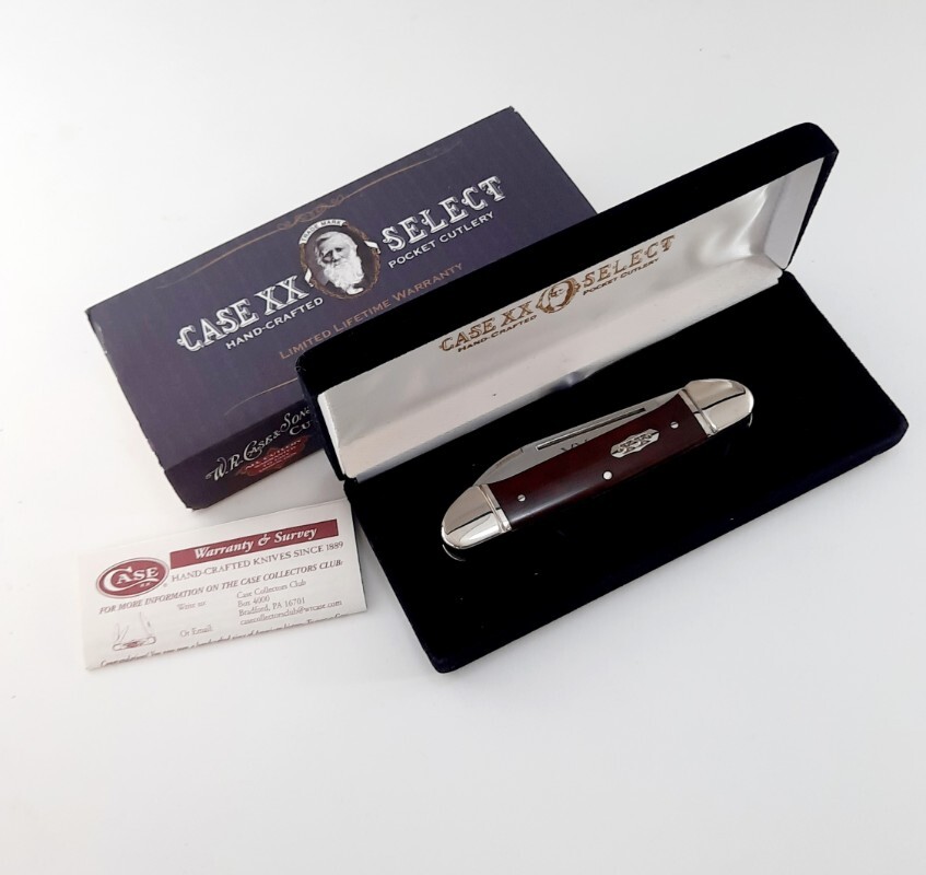 Case XX Select #7394 Snakewood Gunboat Canoe 2008