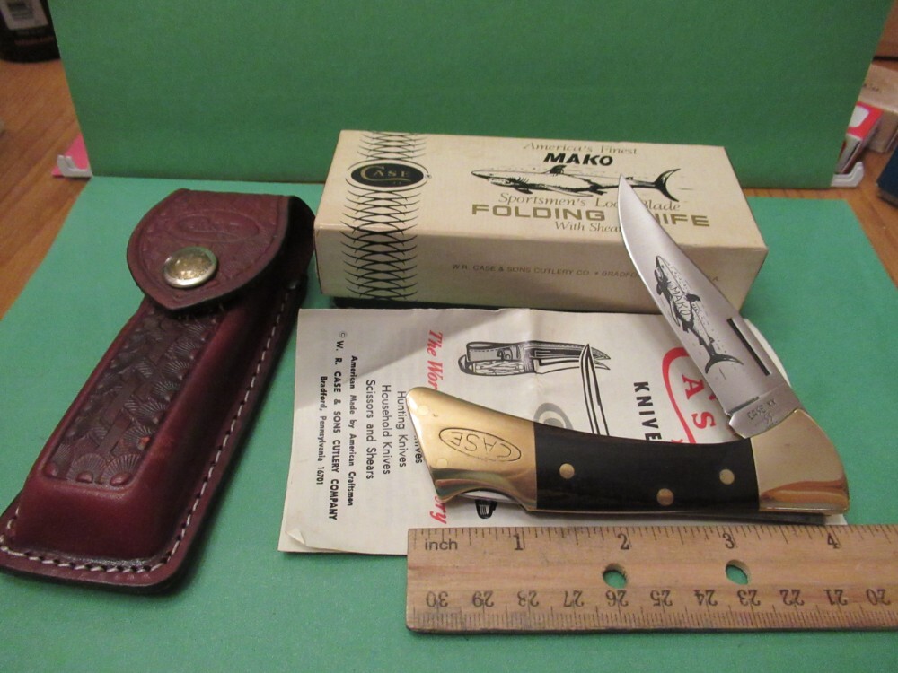 Case XX 1982 Paka wood Mako Pattern # P158L-SSP