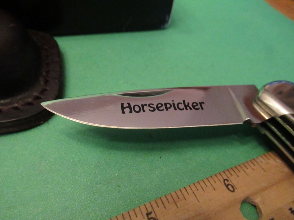 Horseman's Knife Called the Horsepicker Made in Japan