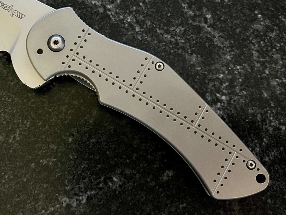 Rare Kershaw Junkyard Dog 1725SG2, Tim Galyean Design, Used