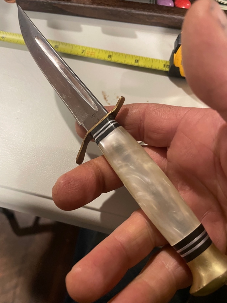 A Wingen Solingen hunting knife