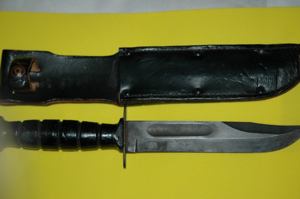 Ontario MK2 Vintage Military Knife with Sheath