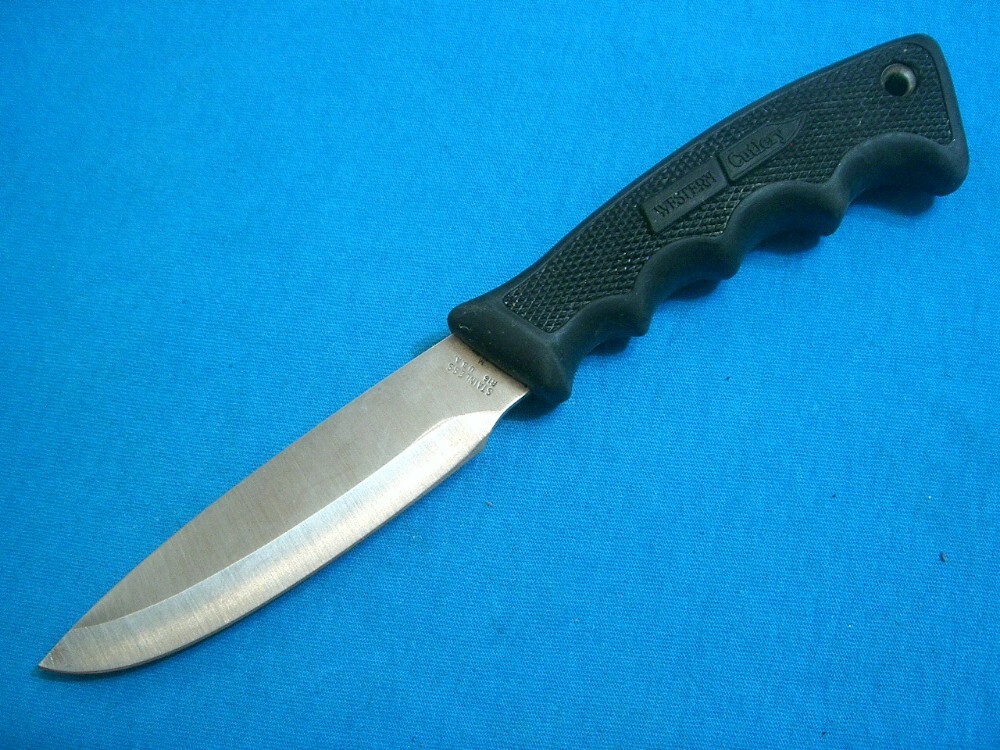 VINTAGE WESTERN R16 USA M FIXED BLADE HUNTING SKINNING BOWIE SURVIVAL