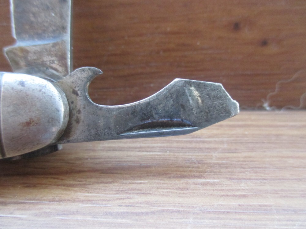 Camillus Scout/Utility 4 line tang stamp