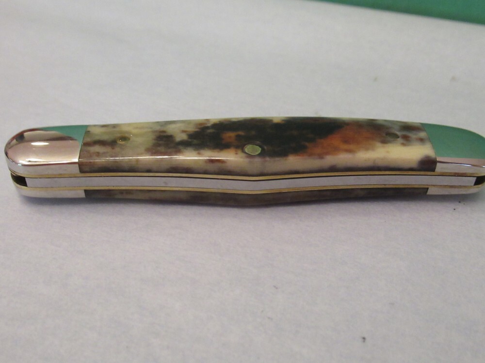 Case XX 1981 Appaloosa Bone Half Whittler Pattern # A6208 Case XX 1981 Appaloosa Bone Half Whittler Pattern # A6208