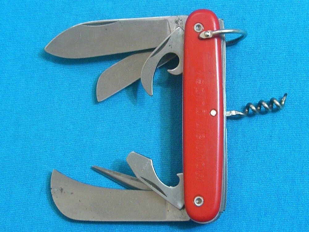 VINTAGE COLONIAL PROV USA MOUNTAIN GUIDE SAK SWISS ARMY STYLE CAMP