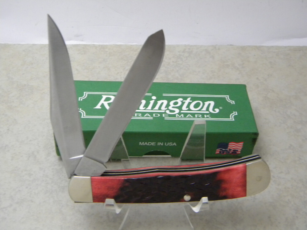 Remington USA Huntsville AL Bone Transition Trapper Knife NIB