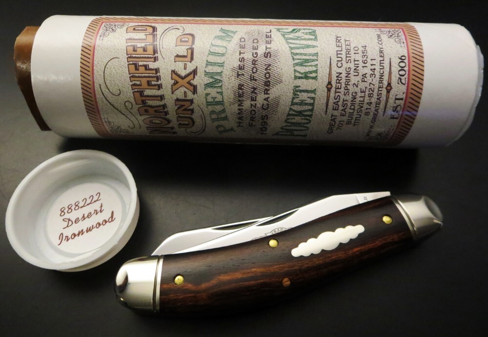 Great Eastern Cutlery Northfield UN-X-LD #88 Bayou Trapper Desert