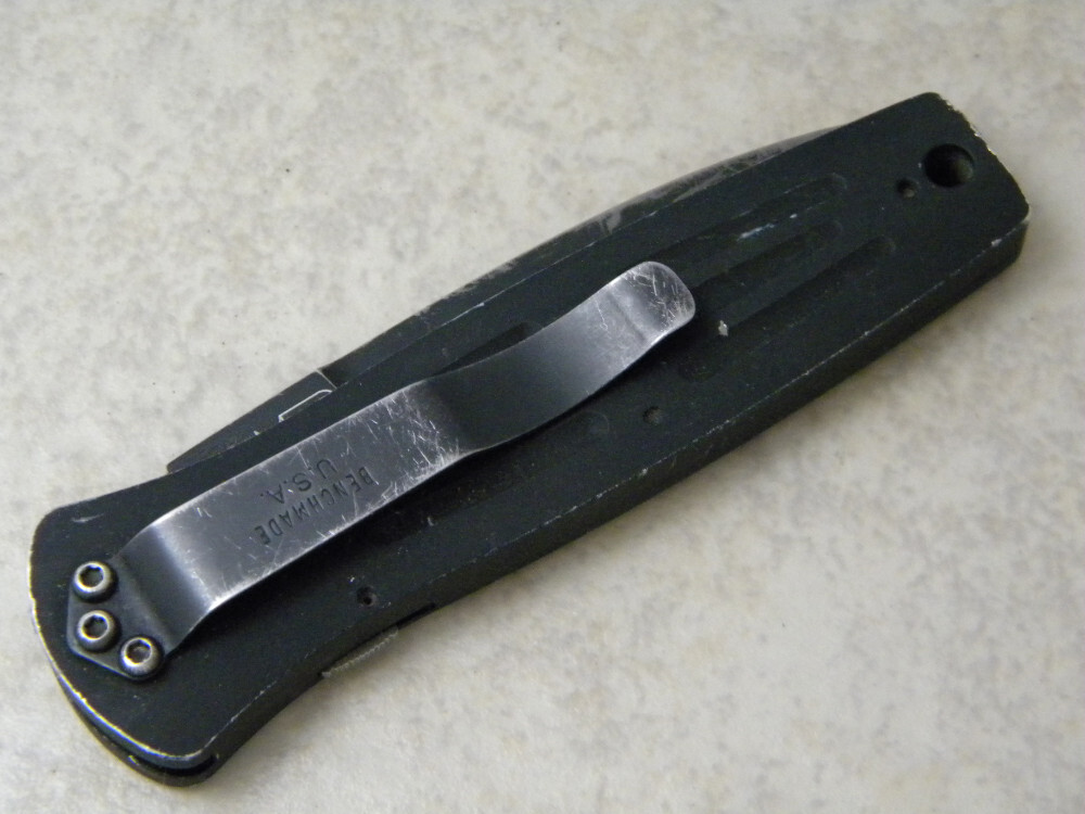 Benchmade USA Balisong Mel Pardue DEsign Push Button Automatic Knife