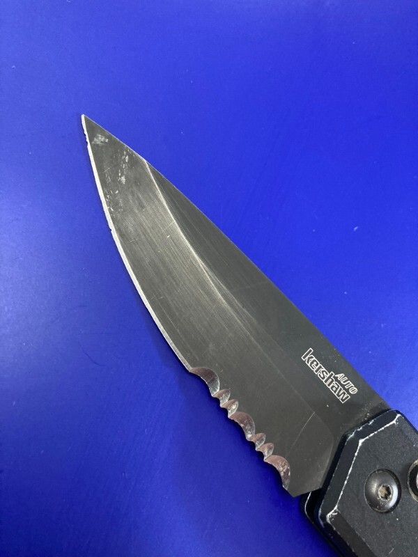 Kershaw Launch 2 Automatic Knife Black Aluminum 7200BLKST