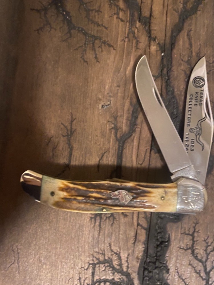 Kabar dogs head stag hunter