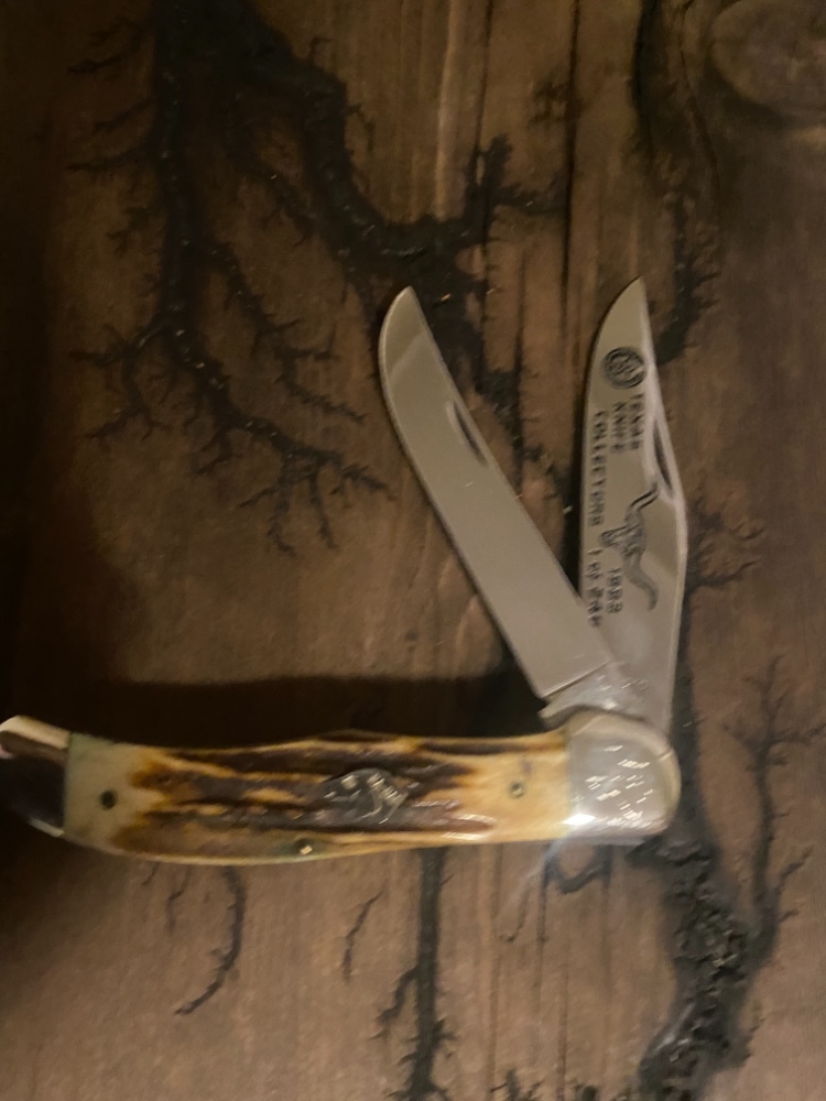 Kabar dogs head stag hunter