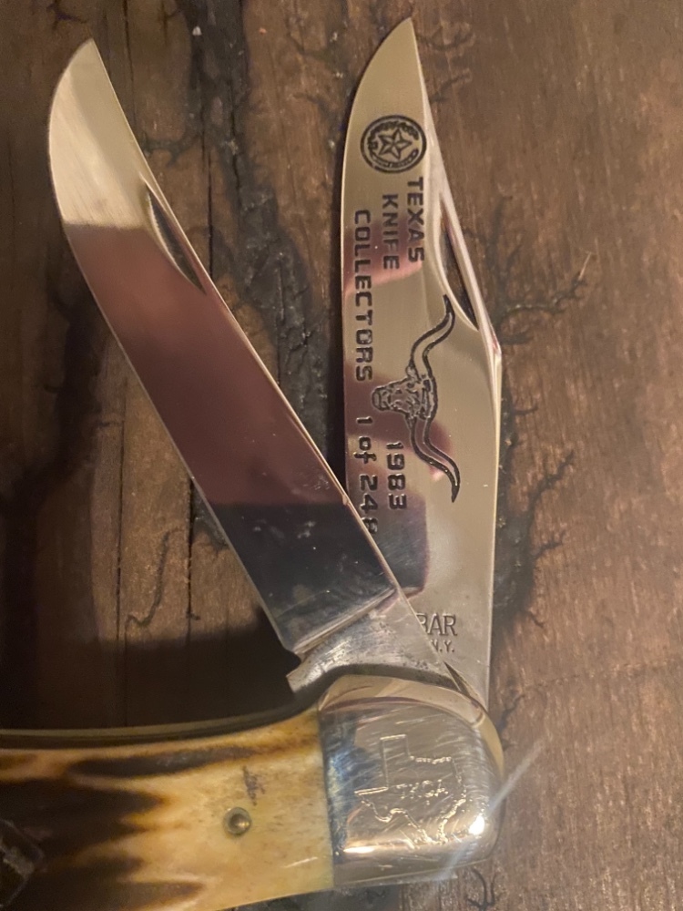 Kabar dogs head stag hunter